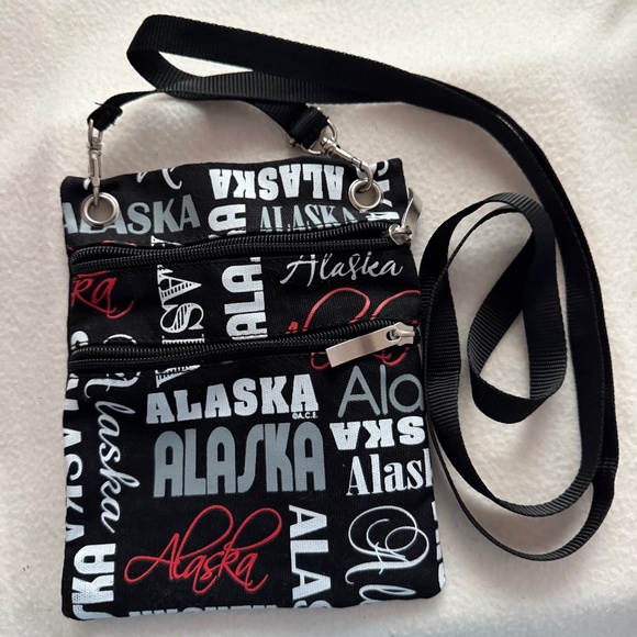 Crossbody Bag, Souvenir ALASKA - Picture 1 of 2